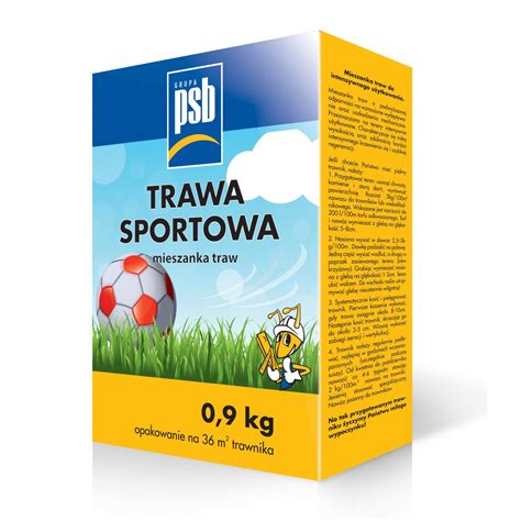 Mieszanka Traw Gaz Sportowa 0 9kg 35494903 Cena Opinie Trawy