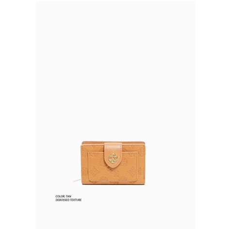 CLN 0622W Gracey Wallet Debossed Monogram Shopee Philippines