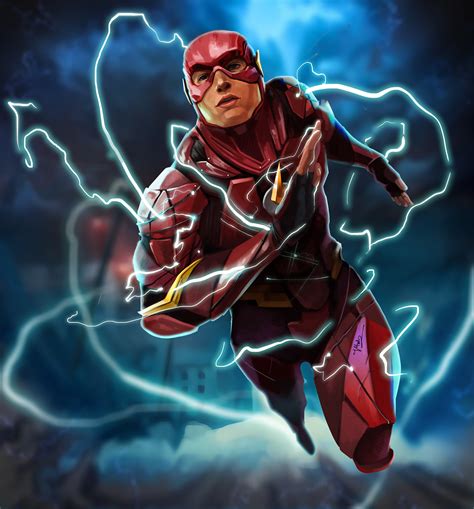 ArtStation - Flash into speed force