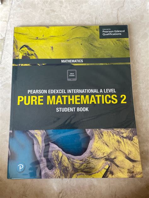 Pearson Edexcel A Level Maths Pure Maths 2 Student Book Hobbies And Toys