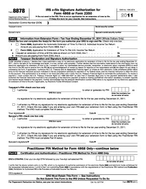 Fillable Online irs form 4868 signature Fax Email Print - pdfFiller