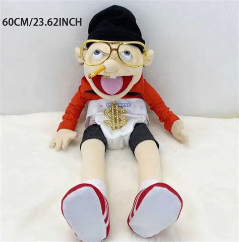 Jeffrey Hand Puppet Plush Doll Stuffed Toy Doll Childrens T Fun Toy