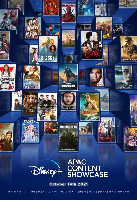 Disney announced its Disney+ APAC Content Showcase on October 14th for ...