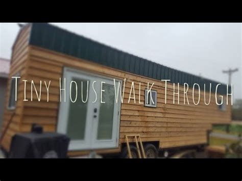 tiny house walk  youtube