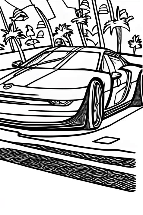 Fast And Furious Coloring Pages