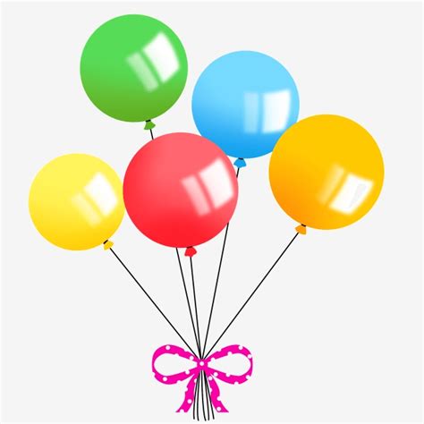 Colorful Balloons Hydrogen Balloons Balloon Clipart Balloon Clouds