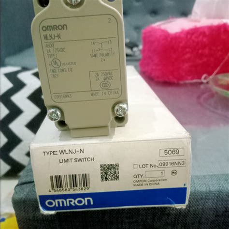 Jual Limit Switch WLNJ N Omron ORIGINAL Wlnj N A600 Omron Kota