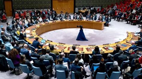 United Nations Us Vetoes Un Security Council Resolution Calling For