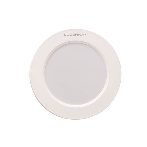 Panel LED 6w Redondo Superficial Compact Lumen 6500k Lucerna