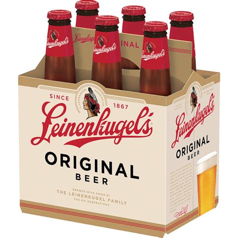 Leinenkugels Original Ale Beer 6 Pack 12 Fl Oz Bottles 47 Abv