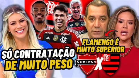 IMPRENSA FICA ASSUSTADA PACOTÃO de REFORÇOS do MENGÃO FLAMENGO X