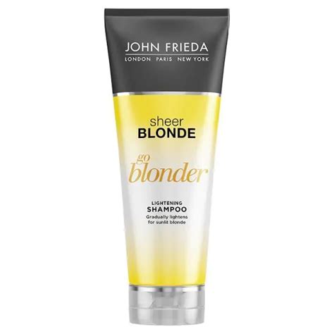 John Frieda Sheer Blonde Go Blonder šampon pro zesvětlení blond vlasů