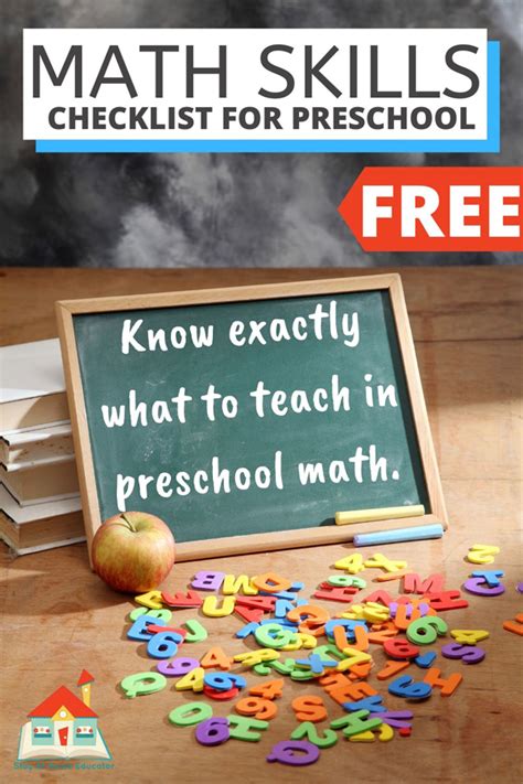 Everything You Need to Know About Preschool Math Lesson Plans - Stay At ...