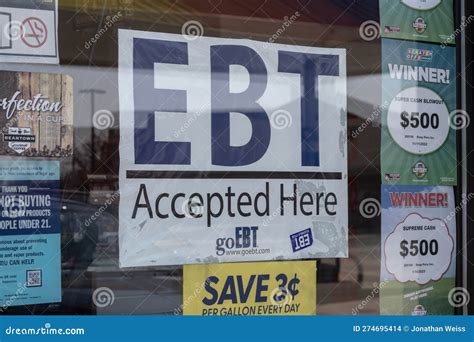 EBT Accepted Here Sign. Participants in SNAP and TANF May Access Their