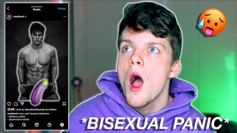 Bisexual Reacts To Noah Beck S Naughty Pics Youtube