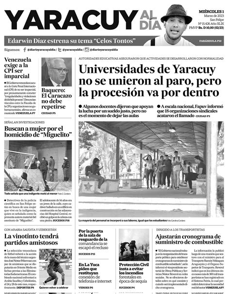 ¡titulares Al Minuto Traemos Las Portadas Que Publican Este Miércoles