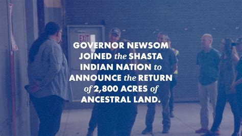 Governor Newsom Announces Historic Land Return Effort On The 5th