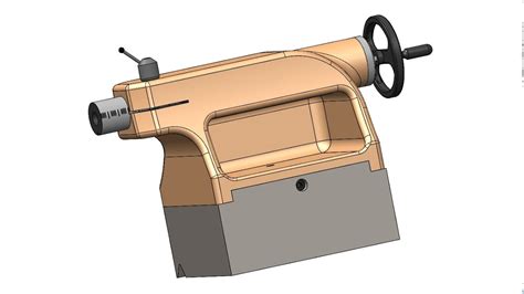 DESIGN 64 Lathe Tailstock Assembly 5 5 Solidworks Tutorial YouTube