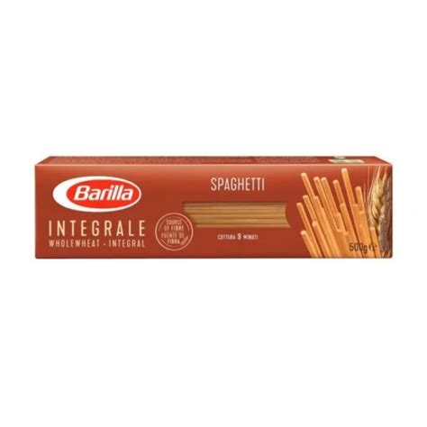 BARILLA Spaghetti au blé complet n5 500g Shippini