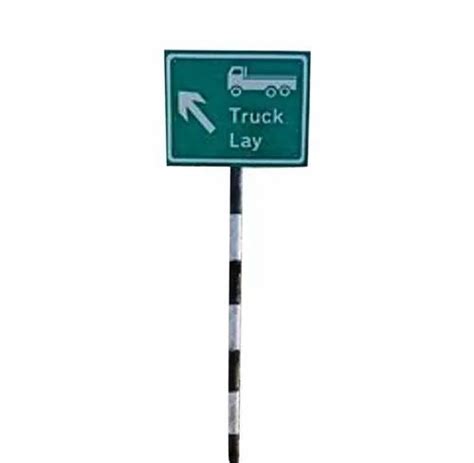 Mild Steel Square Truck Way Road Sign Board at Rs 3350/piece in Patna ...