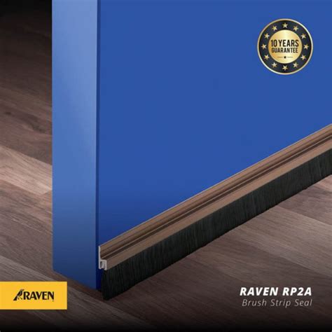 Promo Raven Door Bottom Seal RP 2A Bronze Brown Penutup Celah Bawah