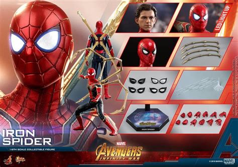 Hot Toys Iron Spiderman Hobbies Toys Toys Games On Carousell