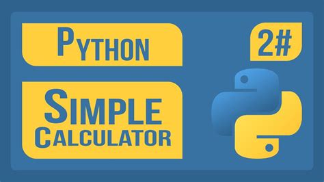 Simple Calculator In Python Tutorial Ifelifelse Youtube