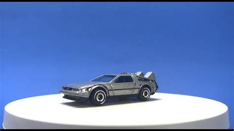 Hot Wheels Delorean Dmc Back To The Future Time Machine