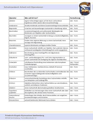 Ausf Llbar Online Schulstandard Arbeit Mit Operatoren Fax Email