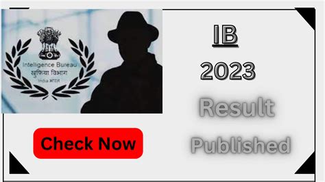 IB Security Assistant MTS Result 2023 DS Helping Forever