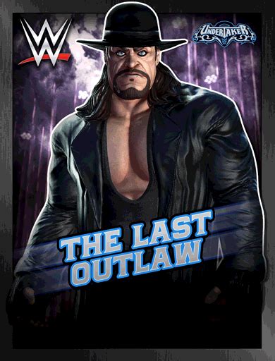 Undertaker “The Last Outlaw” Stats - WWE Champions Guide