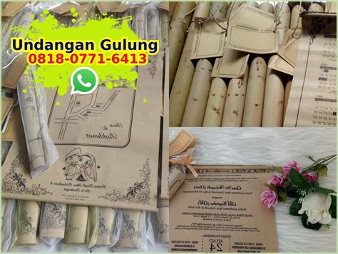 Harga Kertas Undangan Pernikahan Polos Lukisan