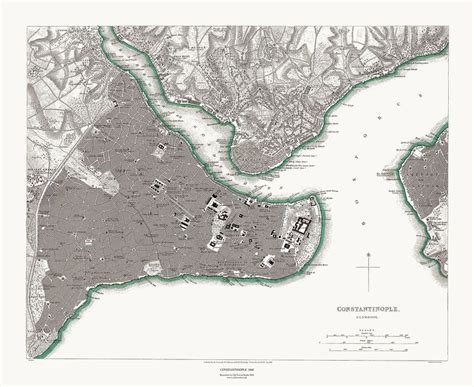 Pin By Ciaran Burns On Ciaransmiddleeast Town Map Old Map Istanbul