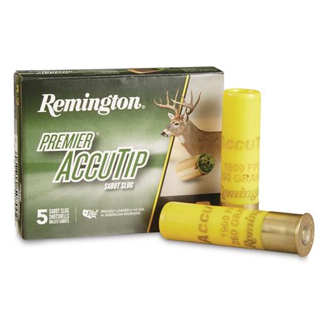 Remington Premier Accutip 20 Gauge 3 260 Grain Sabot Slugs 5