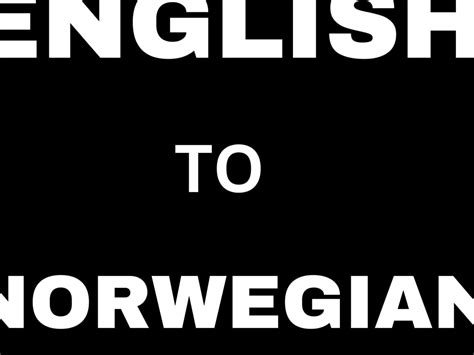 A professional English-to-Norwegian translation service. | Upwork