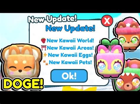 Pet Simulator X Kawai Update Youtube