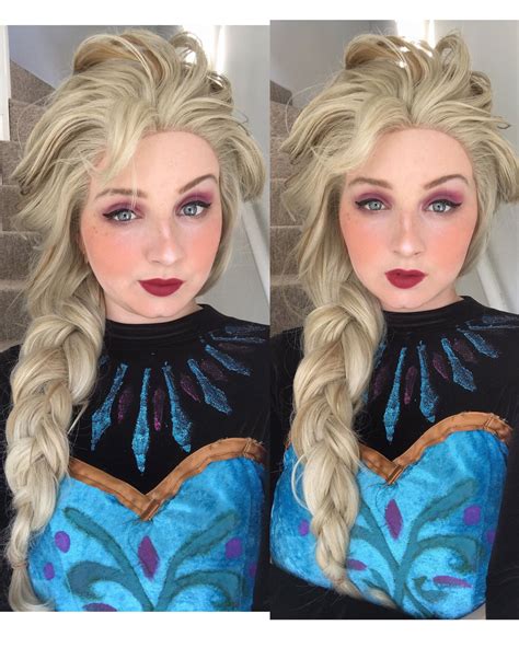 Elsa Cosplay Transformation