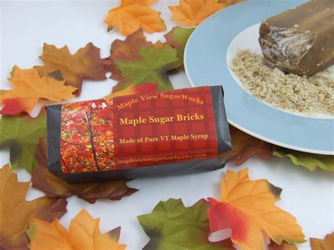 Maple Sugar Bricks 8 Oz