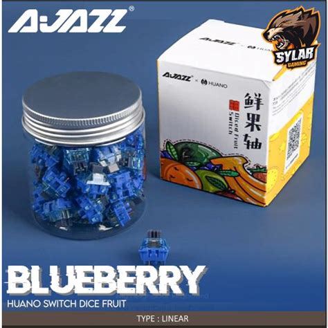 Jual Ajazz X Huano Blueberry Switch Dice Fruit Pin Mechanical