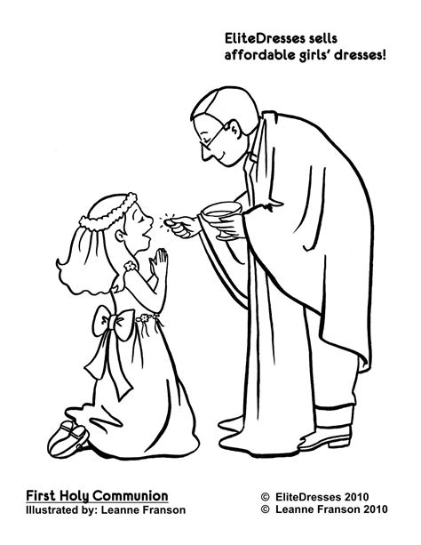 Printable Communion Activity Sheets