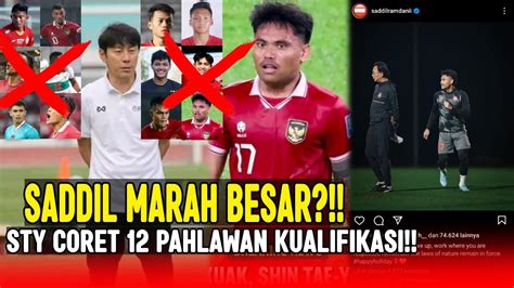 Saddil Marah Besar Sty Coret Pahlawan Kualifikasi Piala Asia