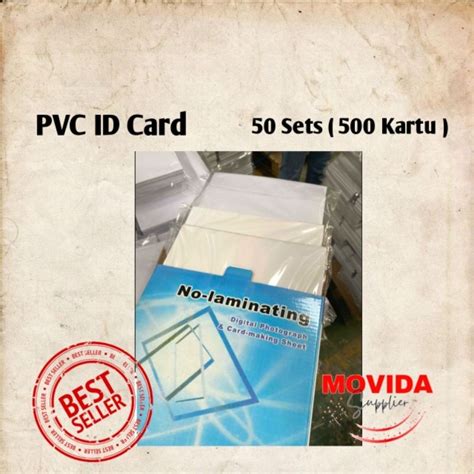 Jual Pvc Sheet Id Card Kertas Pvc Id Card Bahan Id Card Isi