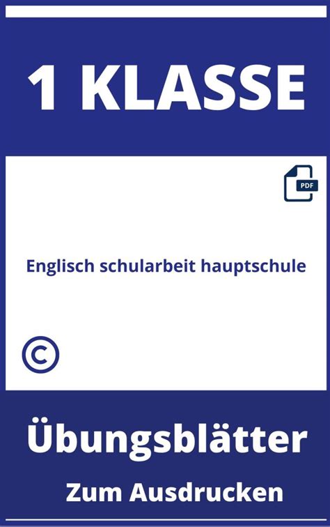 Englisch Schularbeit Klasse Gymnasium Bungsbl Tter