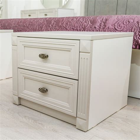 Тумба прикроватная Неаполь эмаль светло-серая - Мебельная фабрика ...