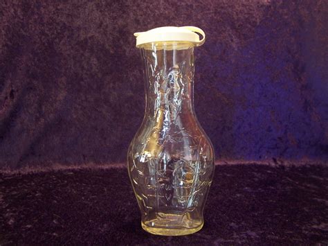 Vintage Oil Cruet Jars Good Seasons Salad Dressing Vinegar Mixing Serving Jar Decorative