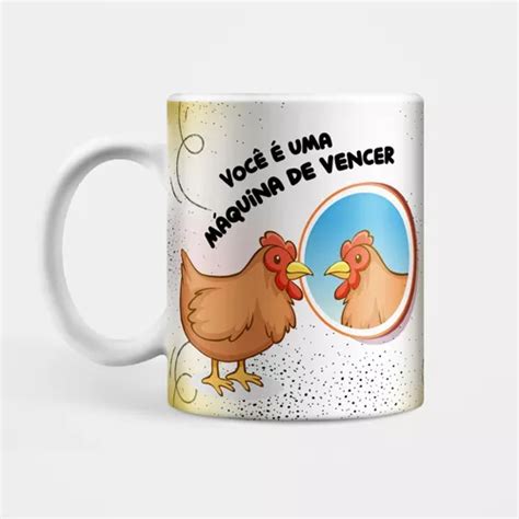 Caneca Meme Máquina De Vencer Presente Divertido Amiga Promo