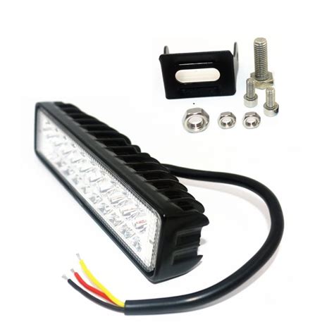 12V LED Light Bar Yellow White Warning Led Lights for Car - ido.lk