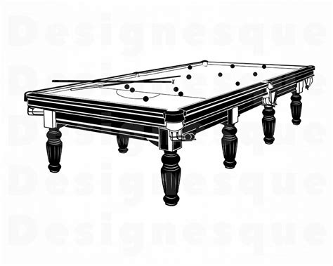 Pool Table Svg Billiards Table Svg Billiards Svg Pool Etsy