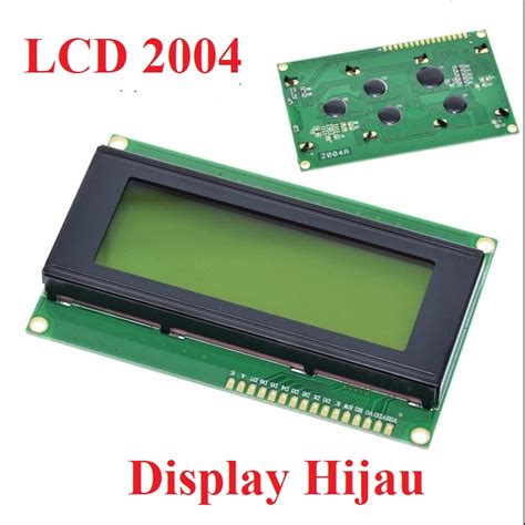 Jual LCD Karakter 2004 4X20 20x4 20 X 4 2004 20 4 Display BACKLIGHT