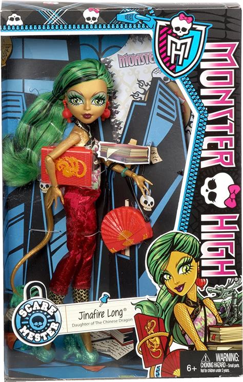 Monster High Scare Mester Jinafire Long Doll Figure Master Jenafire MH